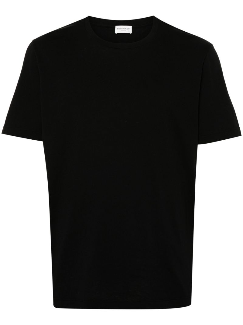 Black Cotton T-shirt