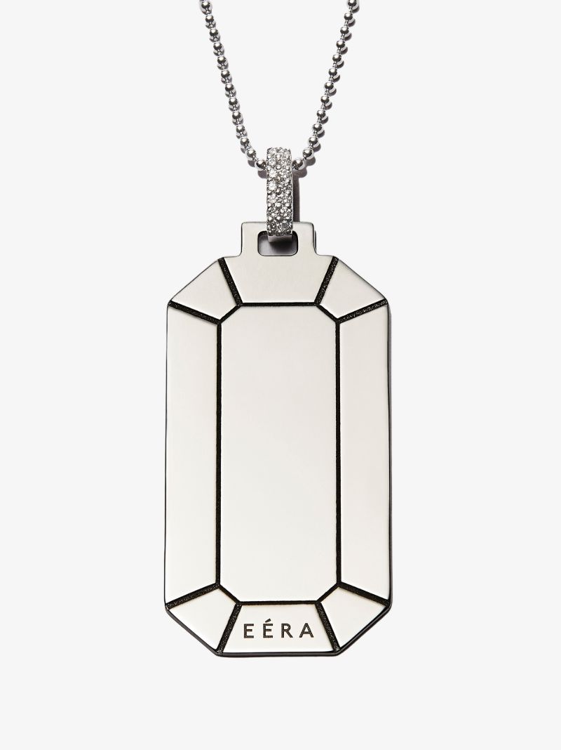 18k White Gold Big Tokyo Diamond Necklace