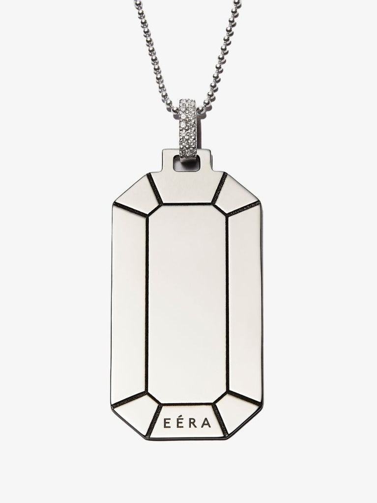 18k White Gold Big Tokyo Diamond Necklace