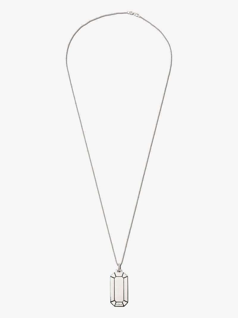 18k White Gold Big Tokyo Diamond Necklace