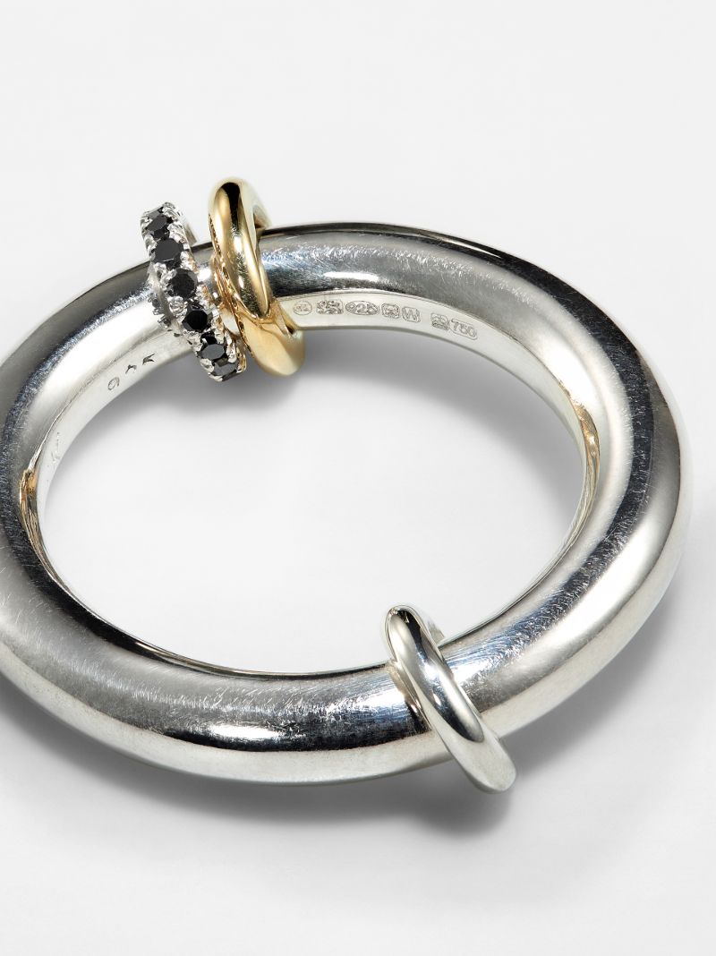 Sterling Silver Sirius Max Diamond Ring