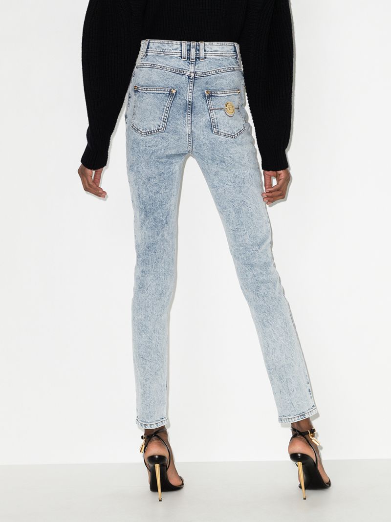 Acid Wash Skinny Jeans