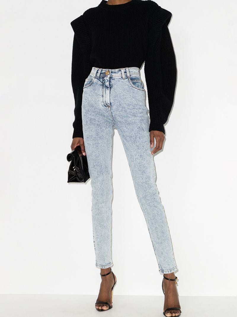 Acid Wash Skinny Jeans