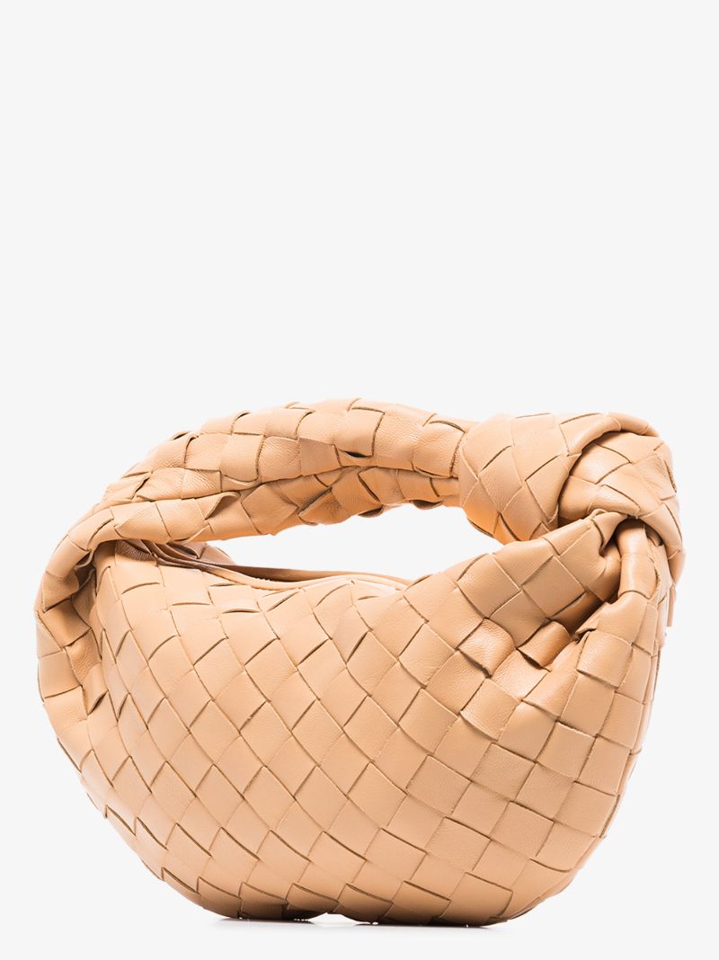 Neutral the Mini Jodie Leather Clutch Bag