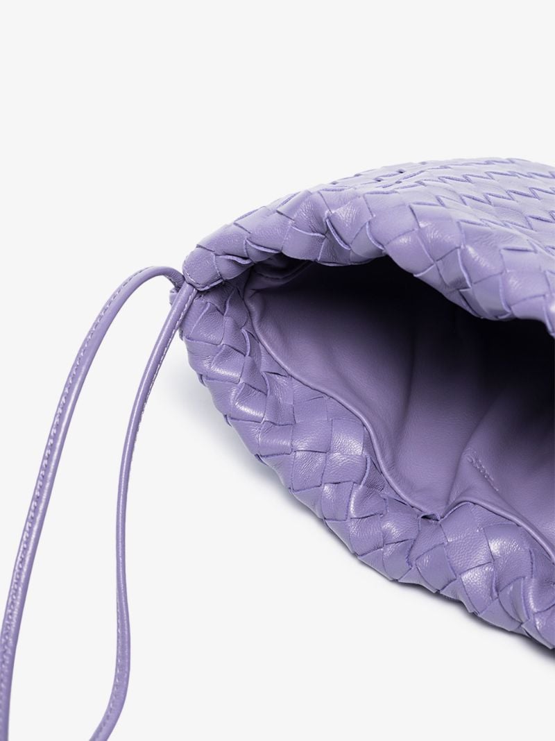Purple the Mini Bulb Leather Shoulder Bag