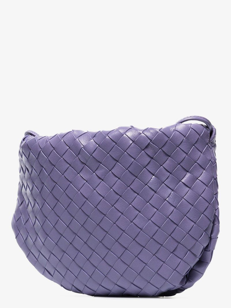 Purple the Mini Bulb Leather Shoulder Bag