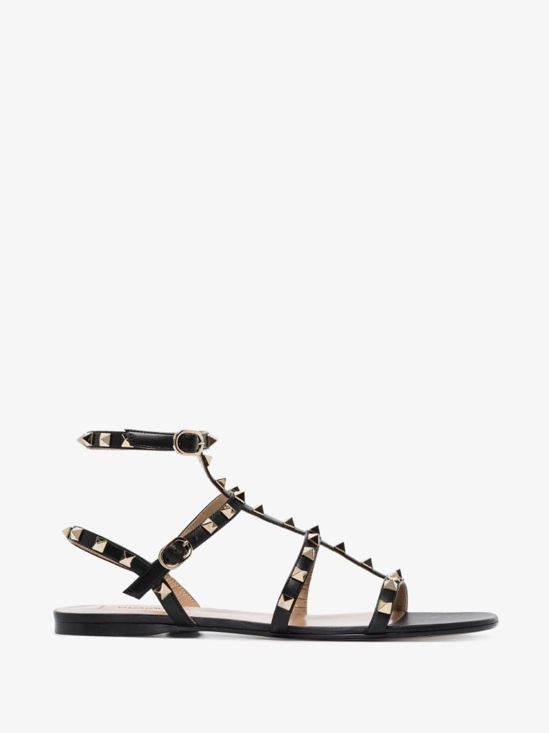 Rockstud Ankle Strap Sandals