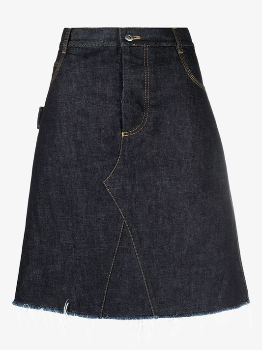 Denim Midi Skirt