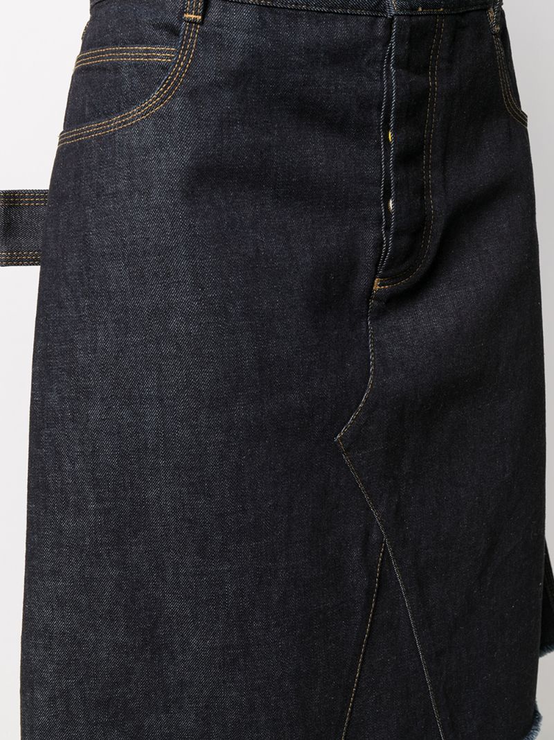 Denim Midi Skirt