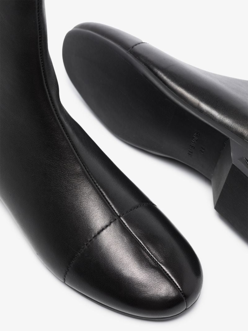 Black Solaris-21 Leather Boots