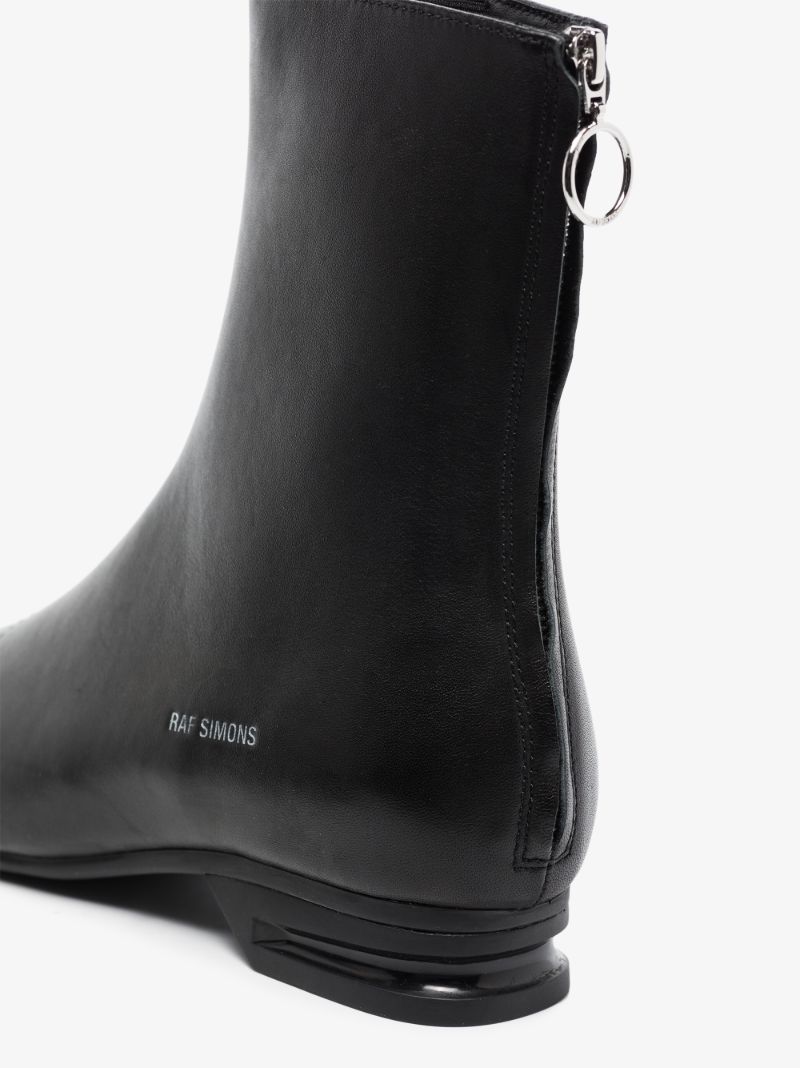 Black Solaris-21 Leather Boots