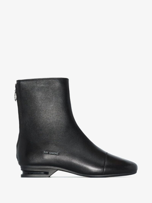 Black Solaris-21 Leather Boots