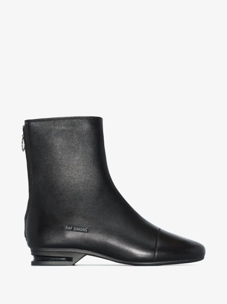 Black Solaris-21 Leather Boots