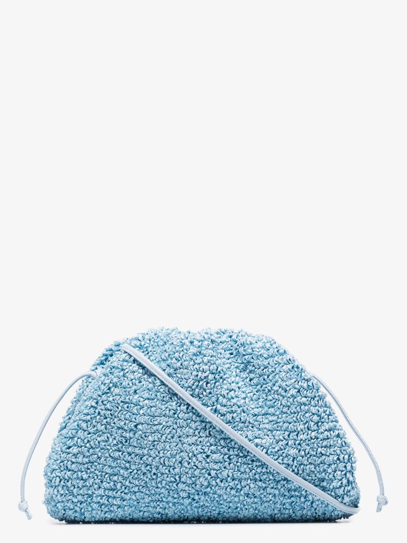 Blue the Mini Pouch Curly Clutch Bag