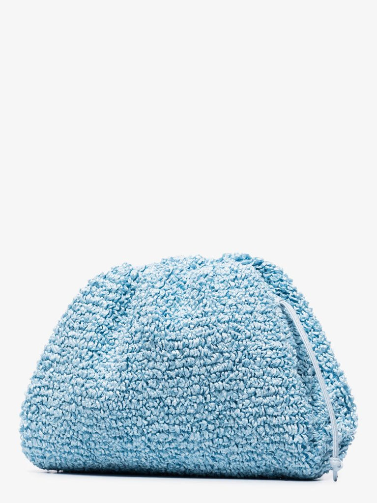 Blue the Mini Pouch Curly Clutch Bag