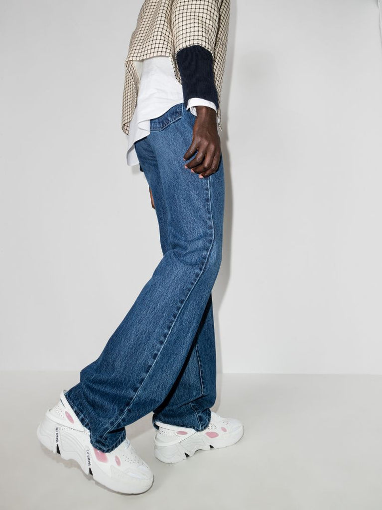 White Cylon-21 Leather Sneakers