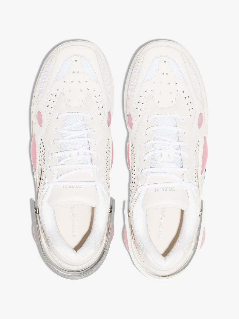White Cylon-21 Leather Sneakers