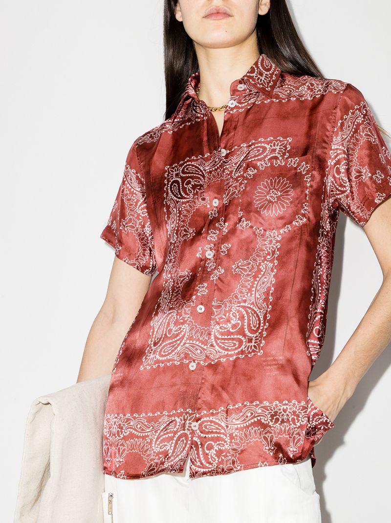 Clarissa Paisley Print Shirt