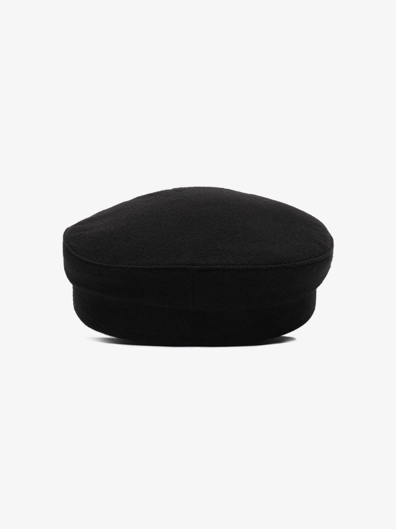 Black Chain Baker Boy Hat