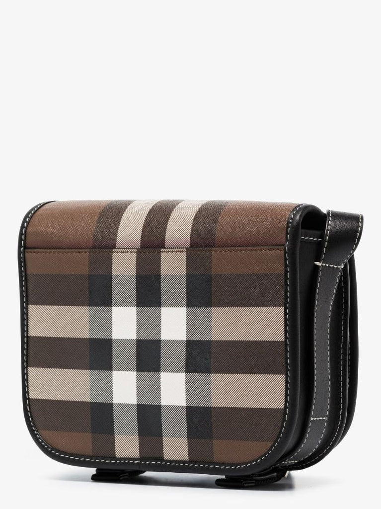 Brown Rider House Check Cross Body Bag