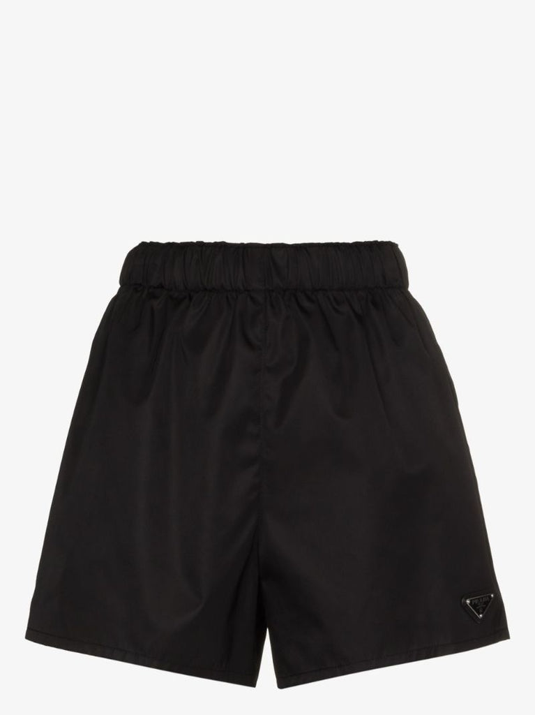 Logo Plaque Re-nylon Shorts