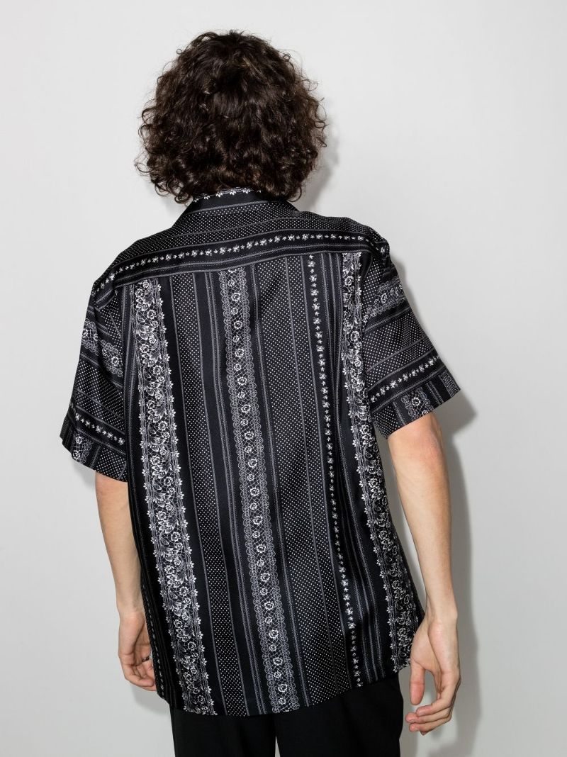 Floral Print Silk Shirt