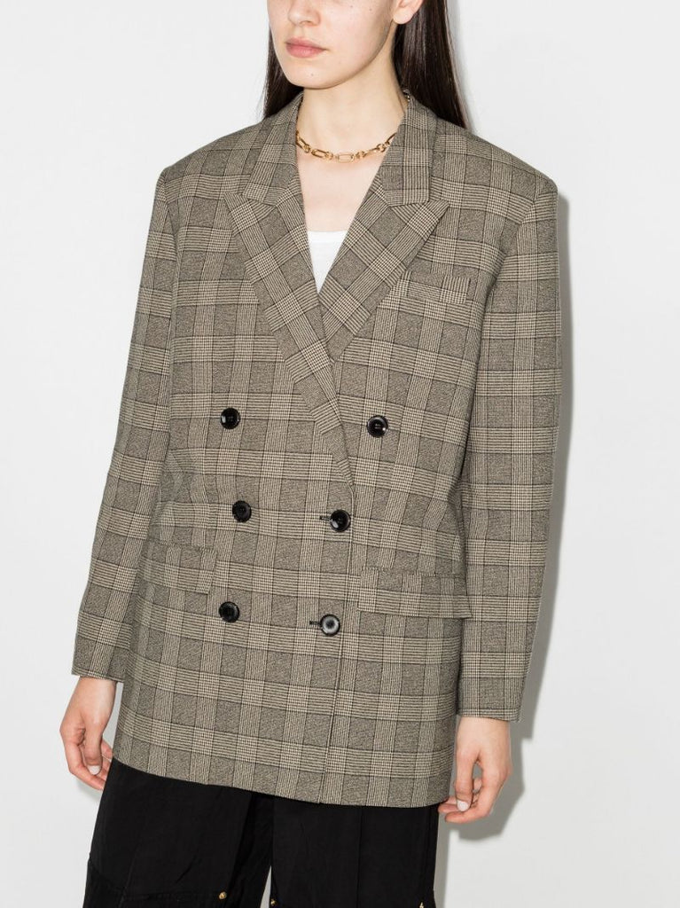 Oladim Checked Blazer