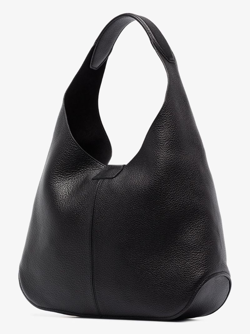 Black Margot Leather Shoulder Bag