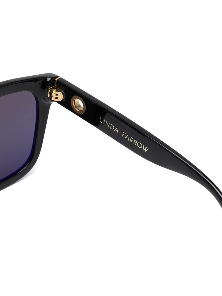 Black Freya Oversize Sunglasses