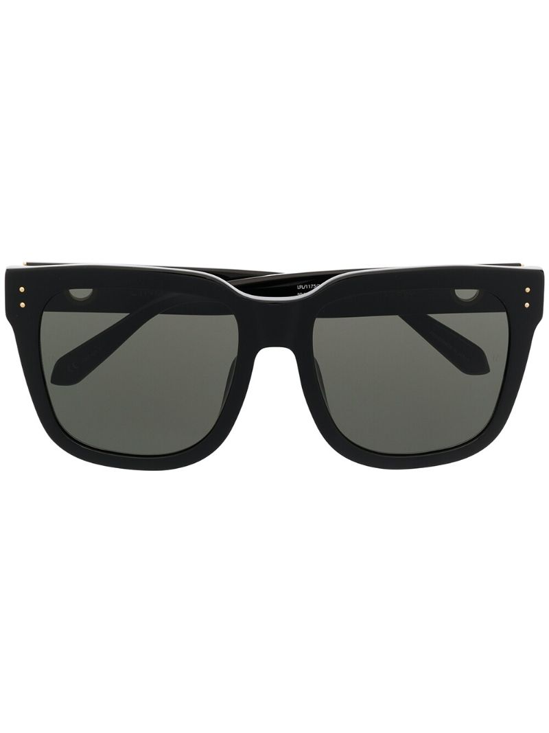 Black Freya Oversize Sunglasses