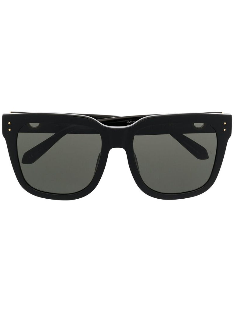 Black Freya Oversize Sunglasses