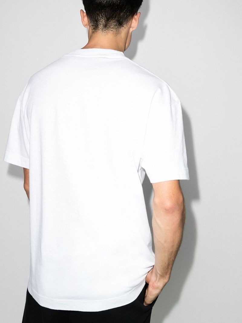 La Spray Paint-effect T-shirt