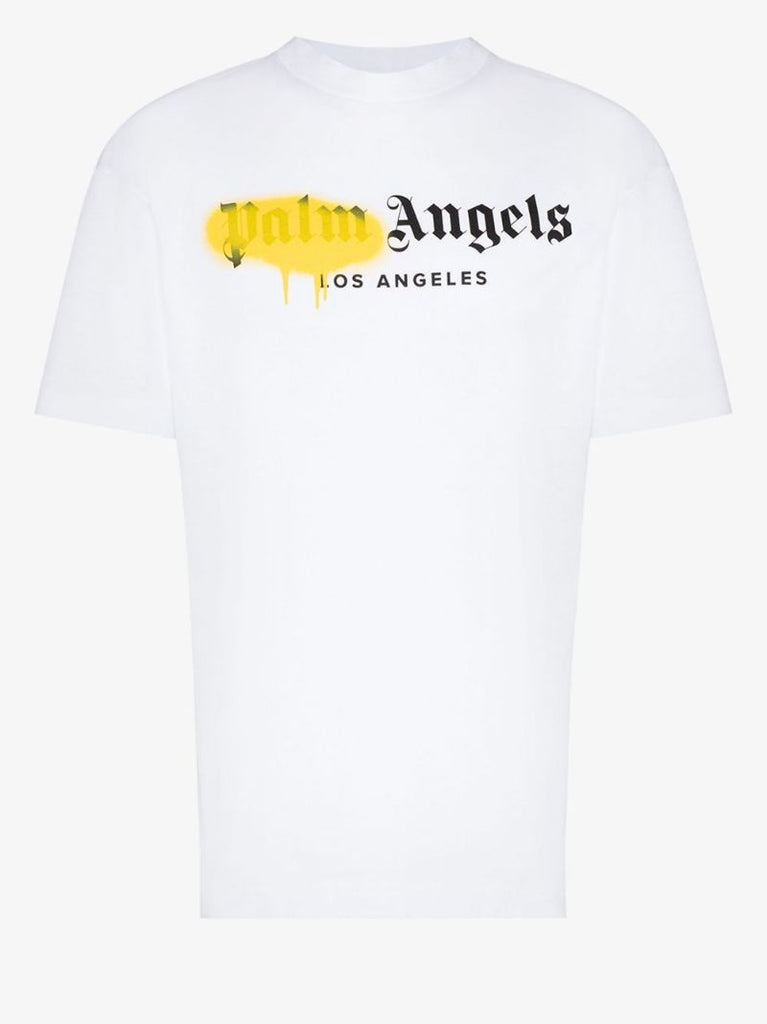 La Spray Paint-effect T-shirt