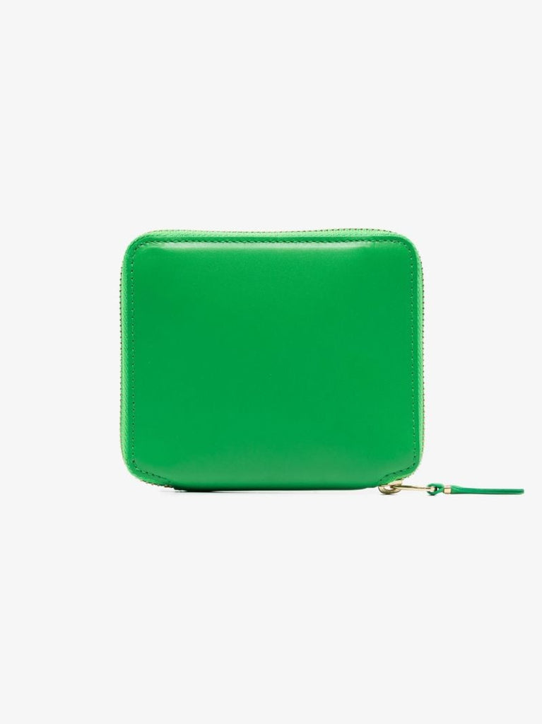 Green Geometric Print Wallet