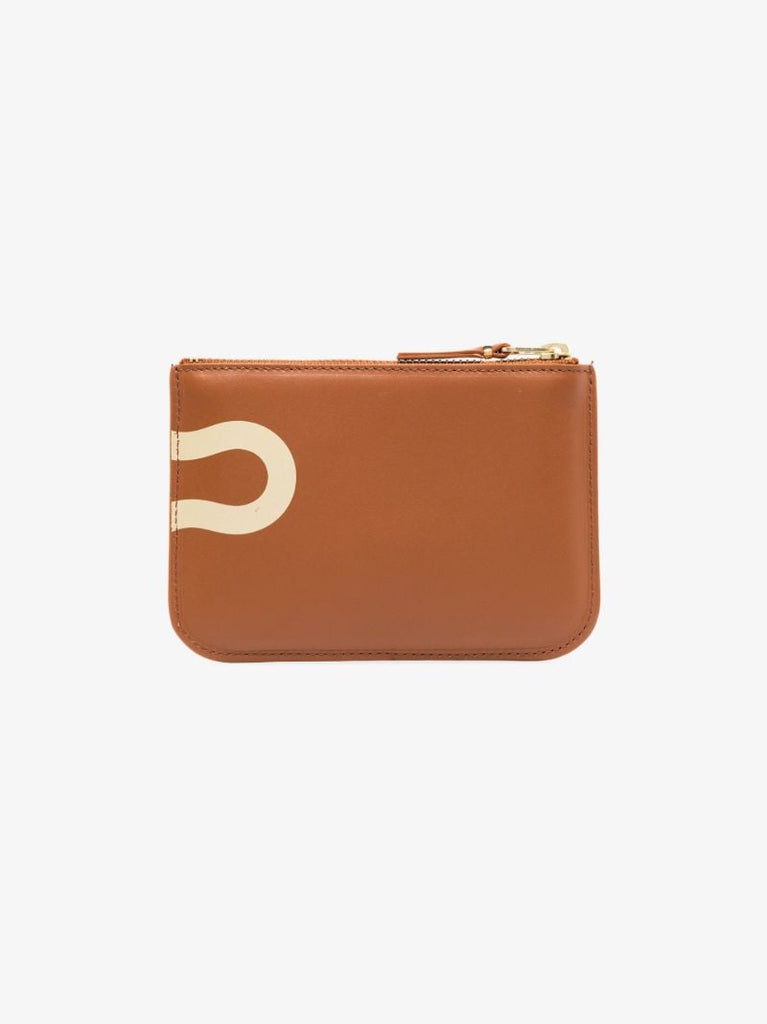 Brown Ruby Eyes Leather Wallet