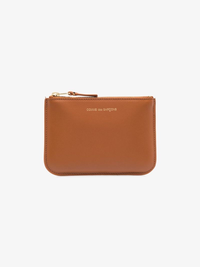 Brown Ruby Eyes Leather Wallet