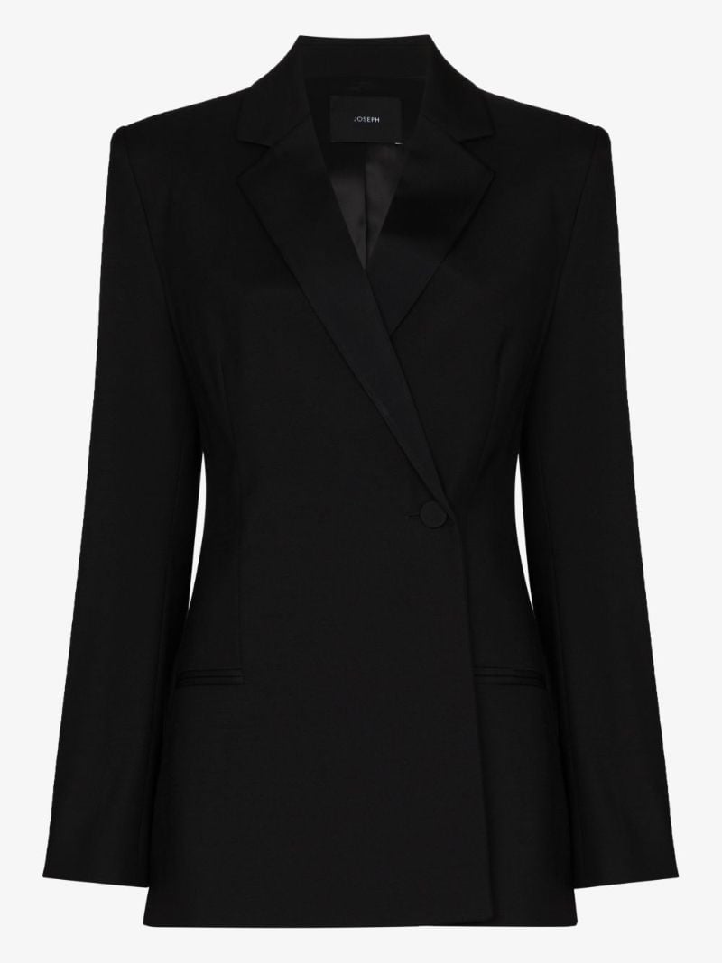 Off-centre Button Blazer