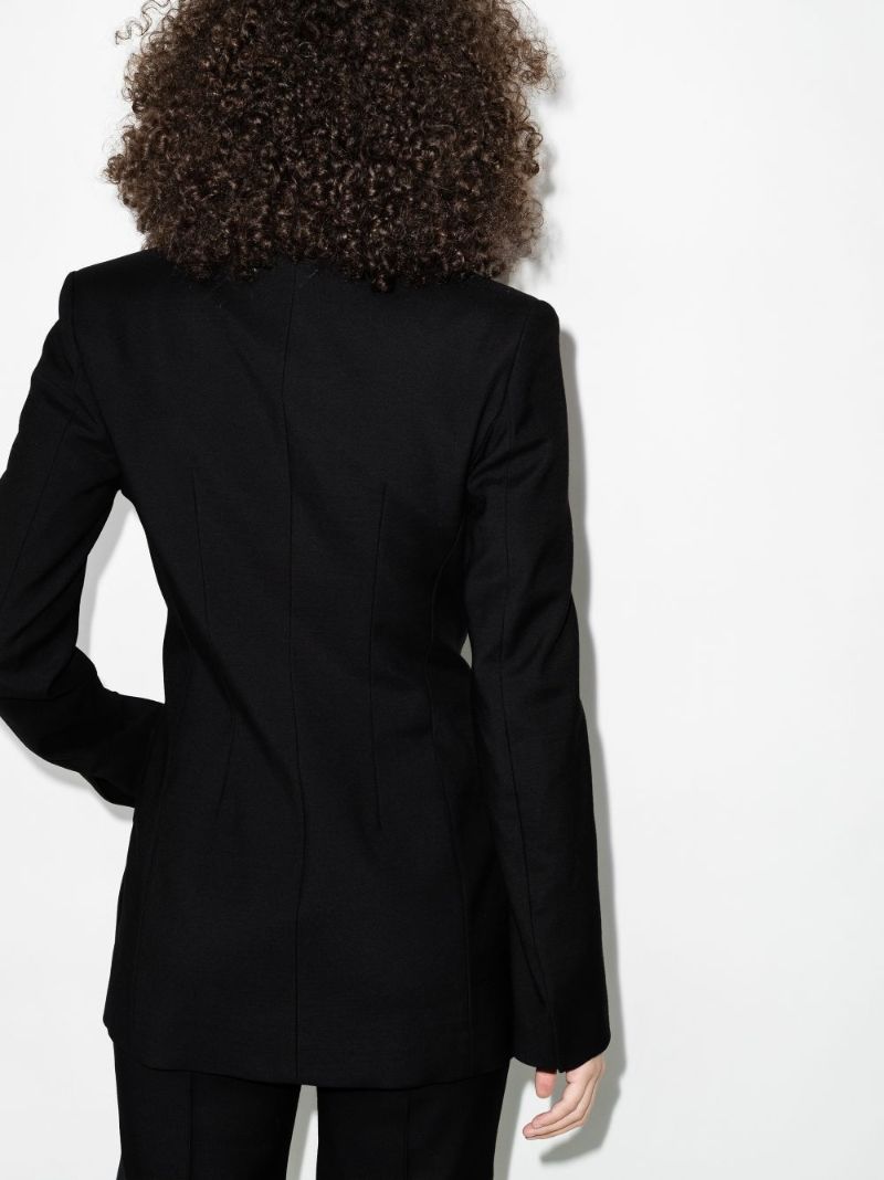 Off-centre Button Blazer