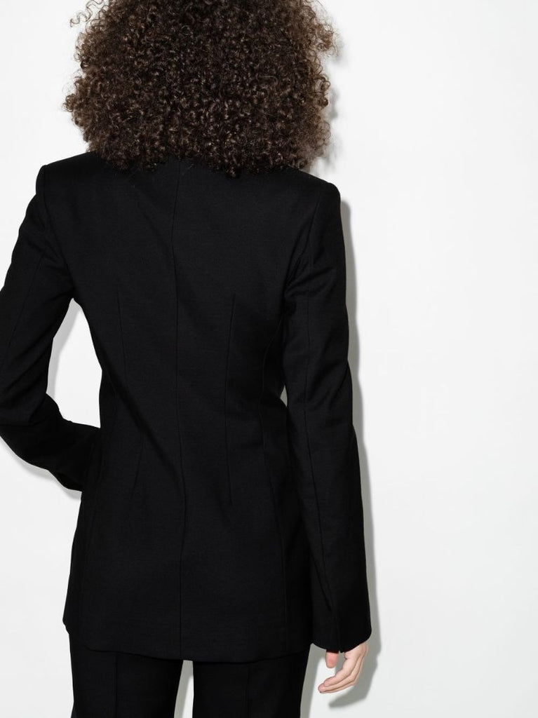 Off-centre Button Blazer