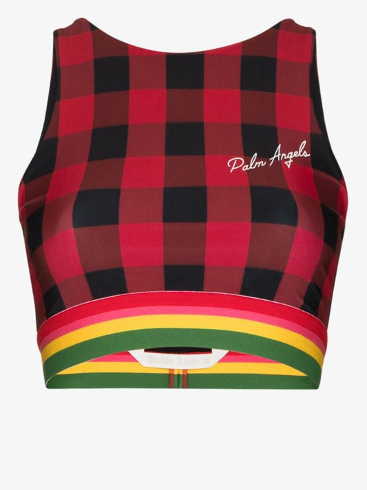Buffalo Checked Sports Bra