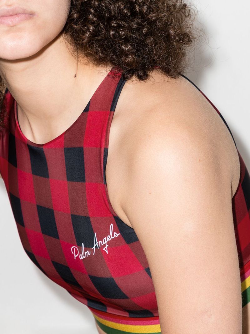 Buffalo Checked Sports Bra