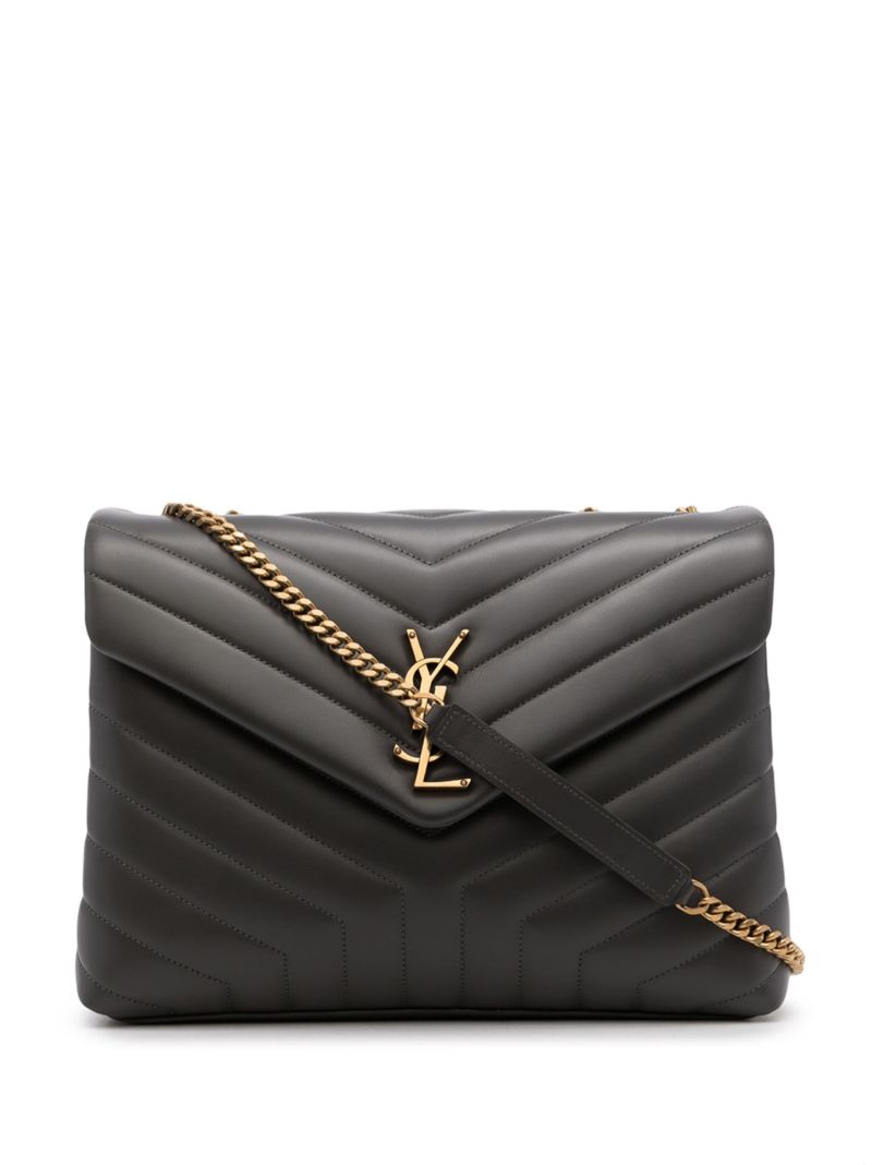 Black Loulou Quilted Shoulder Bag