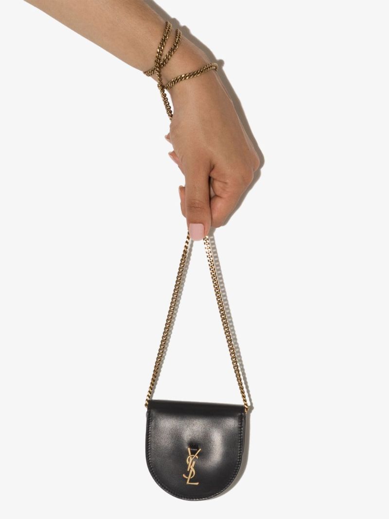 Black Baby Kaia Leather Mini Bag