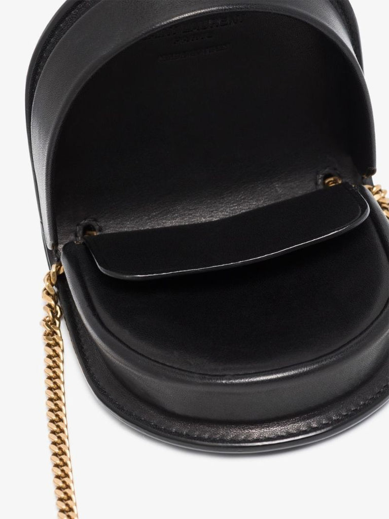 Black Baby Kaia Leather Mini Bag