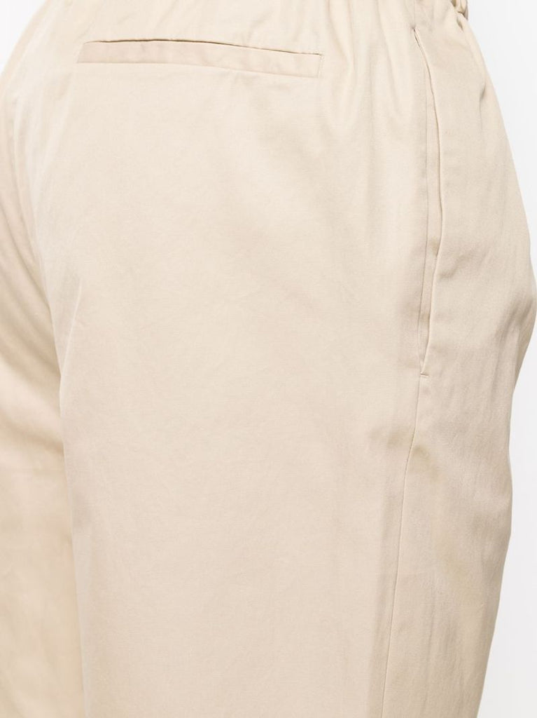 Cropped Straight-leg Trousers