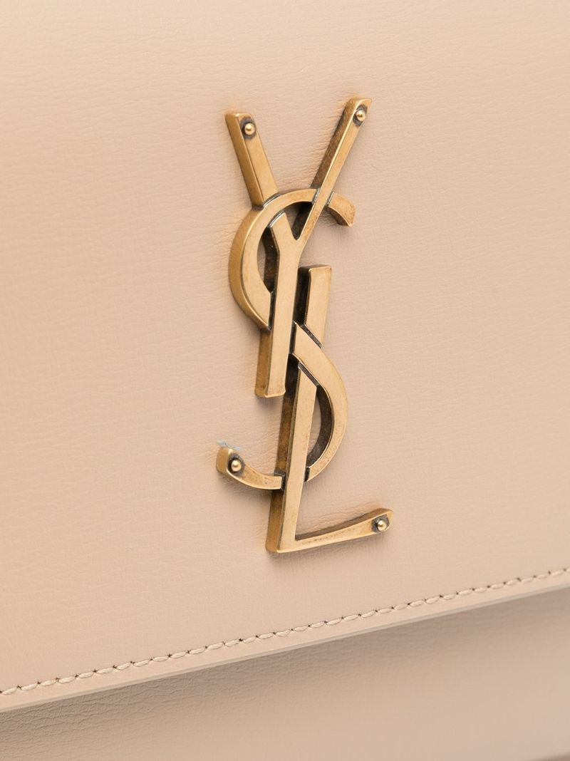 Neutral Sunset Medium Leather Shoulder Bag