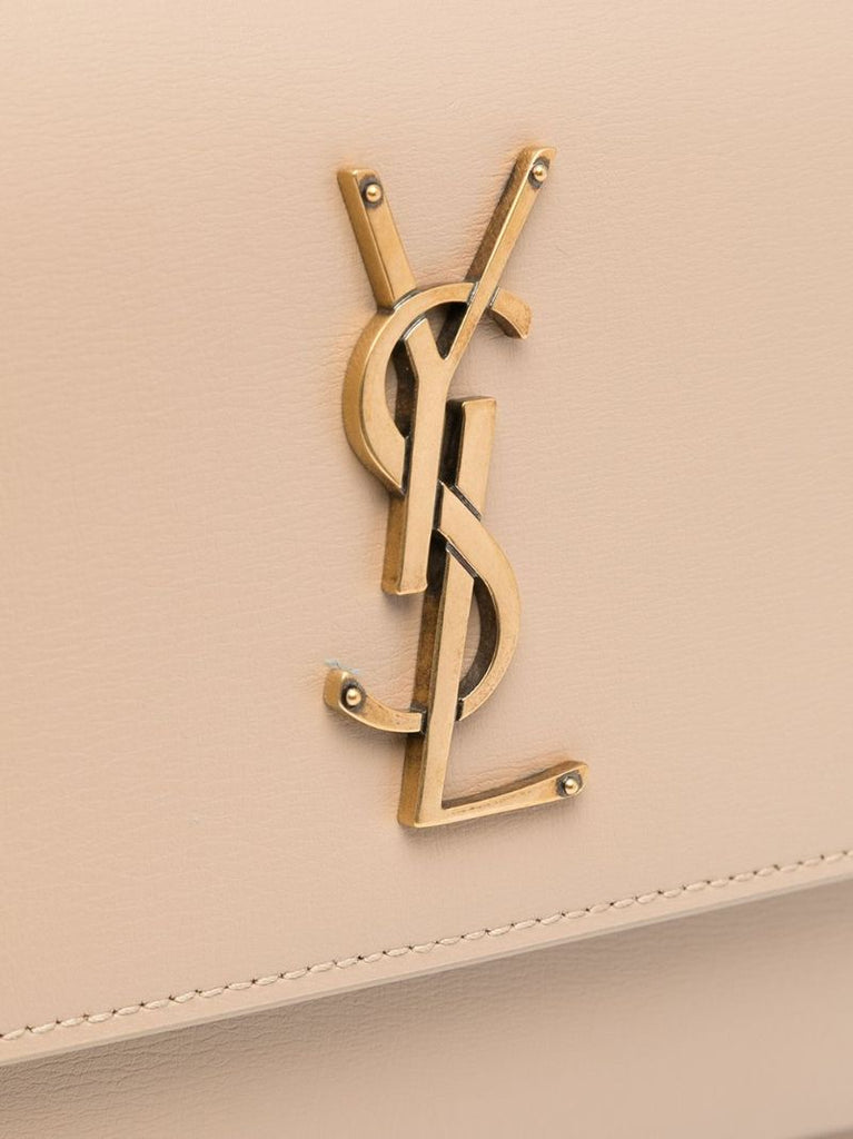 Neutral Sunset Medium Leather Shoulder Bag