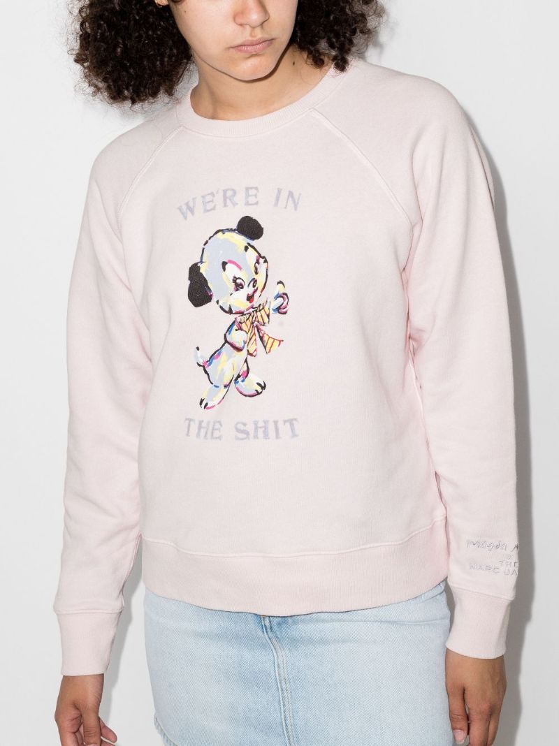X Magda Archer Slogan Sweatshirt