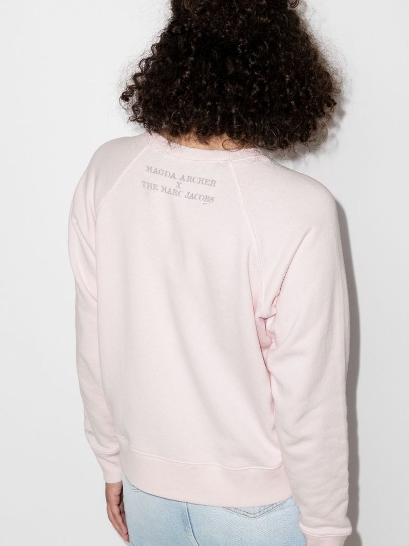 X Magda Archer Slogan Sweatshirt