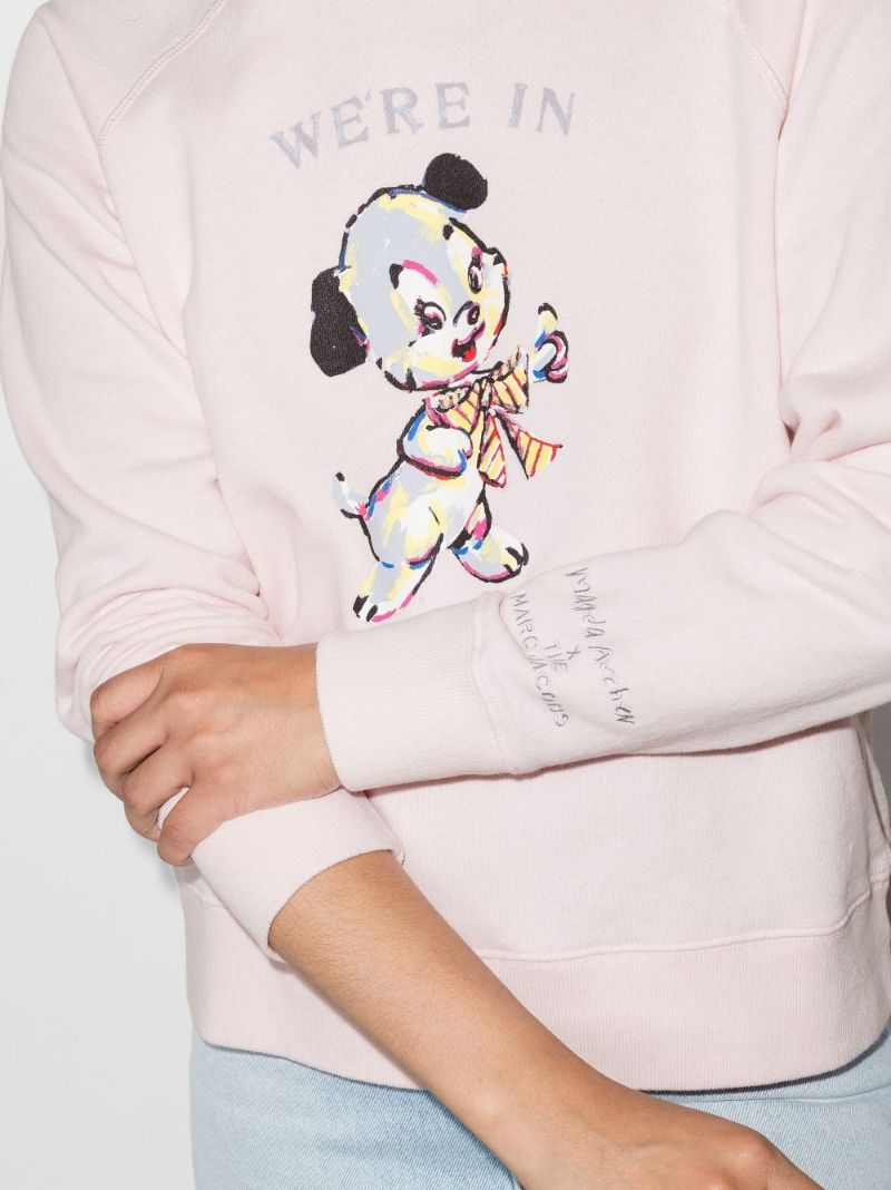 X Magda Archer Slogan Sweatshirt